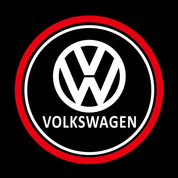 Volkswagen Volkswagen Universal Door Stick On Puddle Lights Multiple Designs