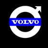 VOLVO Volvo S90 Door Stick On Puddle Lights Multiple Designs 2017-2025 Volvo Logo 2 - 1 Set - 2 Doors