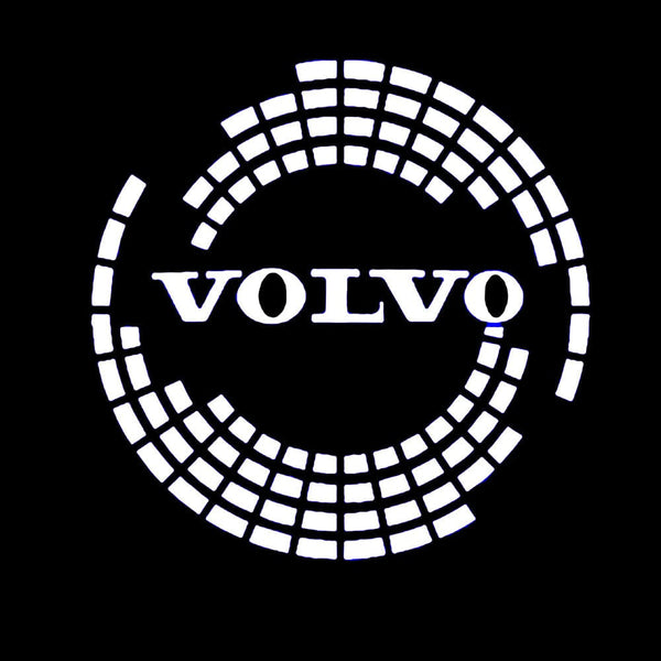 VOLVO Volvo S90 Door Stick On Puddle Lights Multiple Designs 2017-2025 Volvo Logo 5 - 1 Set - 2 Doors
