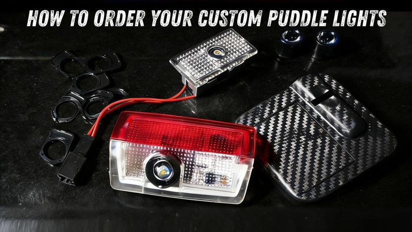 Custom Puddle Your Guide on How to Order Your Custom Puddle Lights Effectively