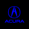 ACURA ACURA CSX Premium Puddle Lights Multiple Designs 2006-2011 Acura Logo 1