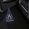 ACURA ACURA CSX Premium Puddle Lights Multiple Designs 2006-2011 ACURA Logo Circle + White 1 Set - 2 Doors