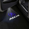 ACURA ACURA MDX Premium Door Puddle Lights Multiple Designs 2007-2020 Acura With MDX Logo 2 - 1 Pair 2 Doors / Acura MDX 2nd YD2 Gen - 2007-2013 (Except 2009 model）