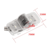 ACURA ACURA TL 2nd Gen Premium Puddle Lights Multiple Designs 1999-2003 ACURA Logo Circle + White 1 Set - 2 Doors