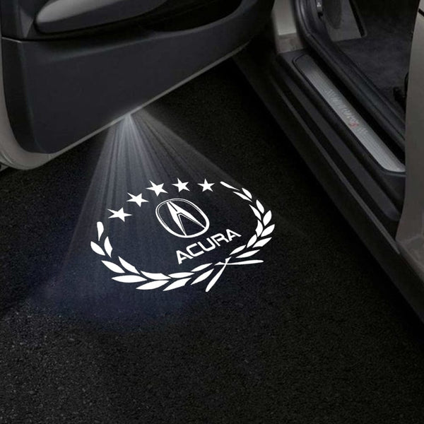 ACURA ACURA TSX 2nd Gen Premium Puddle Lights Multiple Designs 2009-2014 Acura Logo 4 - 1 Set - 2 Doors