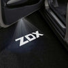 ACURA ACURA ZDX 1st Gen Premium Door Puddle Lights Multiple Designs 2010-2013 ZDX Word - 1 Pair 2 Doors