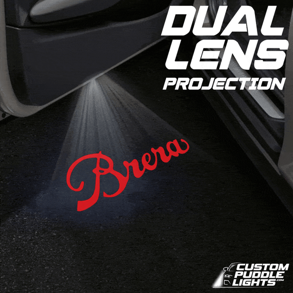 Alfa Romeo Alfa Romeo Brera Dynamic Dual Lens Premium Puddle Lights Multiple Designs 2005-2010