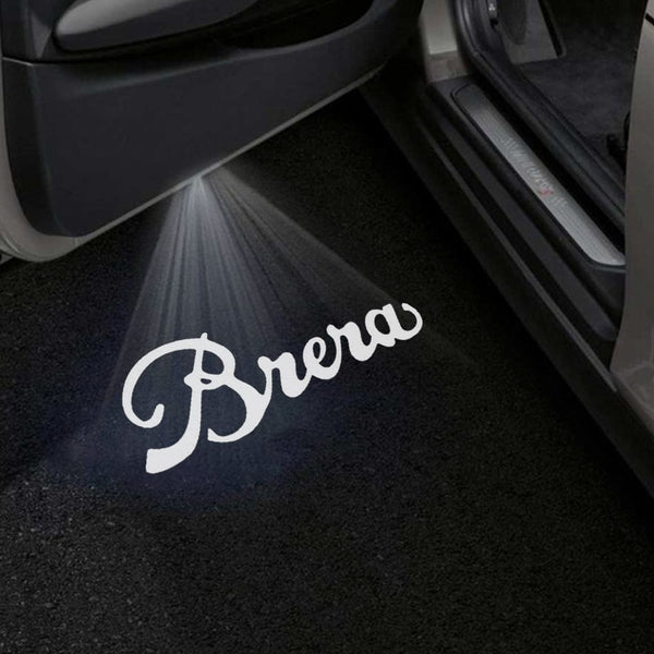 Alfa Romeo Brera Word White - 1 Pair - 2 Doors