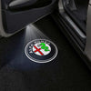 Alfa Romeo Alfa Romeo Giulia 952 Premium Puddle Lights Multiple Designs 2015–2025 Alfa Romeo Logo 1 - 1 Set - 2 Doors