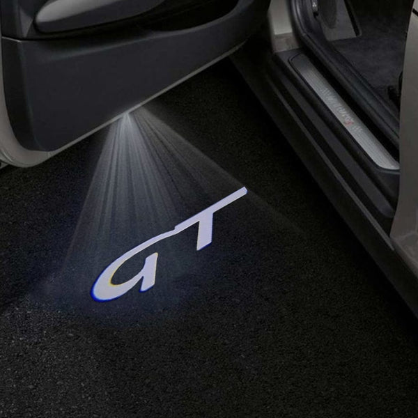GT White Word - 1 Pair - 2 Doors