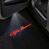 Alfa Romeo Word Red - 1 Pair - 2 Doors