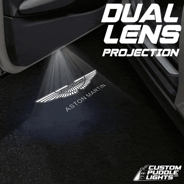 Aston Martin Aston Martin DB9 Dynamic Dual Lens Premium Door Puddle Lights Multiple Designs 2004-2016
