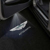 Aston Martin Aston Martin DBX AM8 Premium Door Puddle Lights Multiple Designs 2020–2026 Aston Martin Green Logo - 1 Pair - 2 Doors