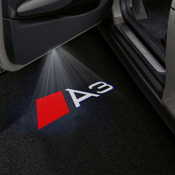 Audi A3 Logo 1 - 1 Pair - 2 Doors