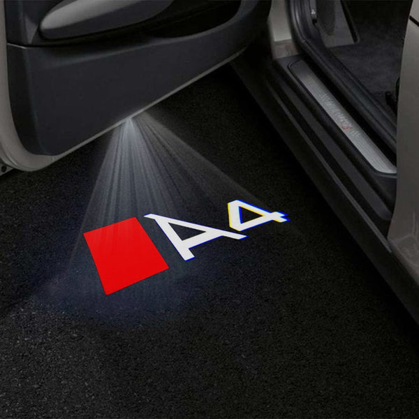 Audi A4 Logo 1 - 1 Pair - 2 Doors