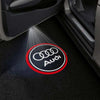 Audi Audi A4 Premium Puddle Lights Multiple Designs 2001 - 2024 Audi Logo 6 - 1 Set - 2 Doors / Audi A4 B6 2001–2006