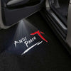 Audi Audi A8 Premium Puddle Lights Multiple Designs 2003- 2025 Audi Peach 7+ Logo - 1 Set - 2 Doors / Audi A8 D3 2003–2010