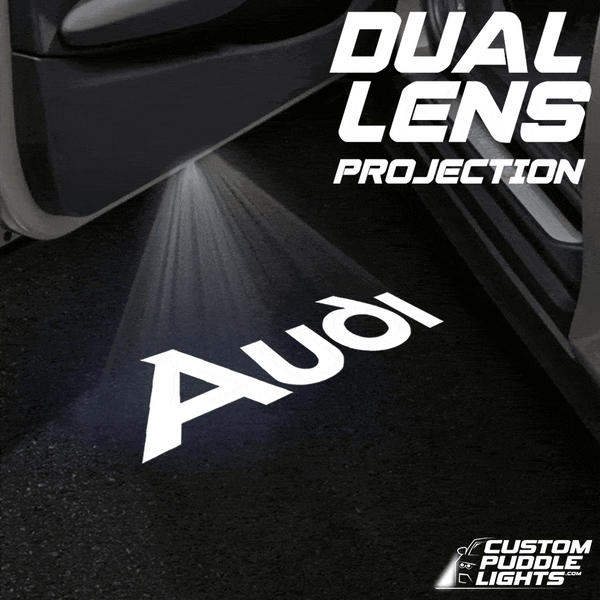 Audi Audi e-tron Q4 Dynamic Dual Lens Premium Puddle Lights Multiple Designs 2020-2025