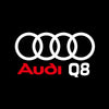 Audi Audi Q8 e-tron Dynamic Dual Lens Premium Puddle Lights Multiple Designs 2018-2025
