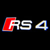 Audi Audi RS4 Dynamic Dual Lens Premium Puddle Lights Multiple Designs 2006-2008