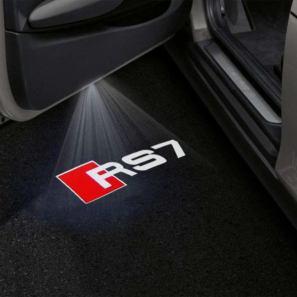 Audi Audi RS7 Premium Puddle Lights Multiple Designs 2013-2019 Audi RS7 - 1 Set - 2 Doors