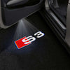 Audi Audi S3 / RS3 Premium Puddle Lights Multiple Designs 1999 - 2025 Audi S3 - 1 Set - 2 Doors / Audi S3 8L 1999–2003
