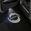 Audi Audi S3 / RS3 Premium Puddle Lights Multiple Designs 1999 - 2025 Audi Sport With Dotted Circle - 1 Set - 2 Doors / Audi S3 8L 1999–2003