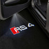 Audi Audi S4/RS4 Premium Puddle Lights Multiple Designs 2002 - 2024 Audi RS4 - 1 Set - 2 Doors / Audi RS 4 B7 2006–2008