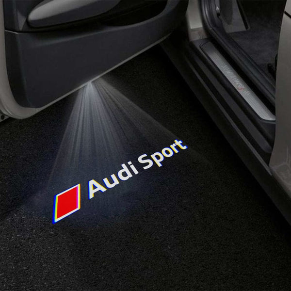 Audi Audi S6 Premium Puddle Lights Multiple Designs 1999 - 2025 Audi Sport - 1 Set - 2 Doors / Audi S6 C5 4B 1999–2004