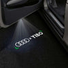 Audi Audi TT RS Premium Puddle Lights Multiple Designs 2009–2023 Audi Ring With YIBO Logo - 1 Set - 2 Doors / Audi TT RS 8J 2009–2014