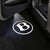 BENTLEY Bentley Continental GT Premium Puddle Lights Multiple Designs 2003-2025 Bentley Logo 3 - 1 Set - 2 Doors / Bentley Continental GT 1st Gen - 2003-2011