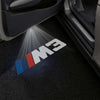 BMW BMW M3 G80/G81 Gen Premium Puddle Lights Multiple Designs 2020-2025 M3 Logo - 1 Set - 2 Doors / BMW M3 G80 Gen - 2020-2025
