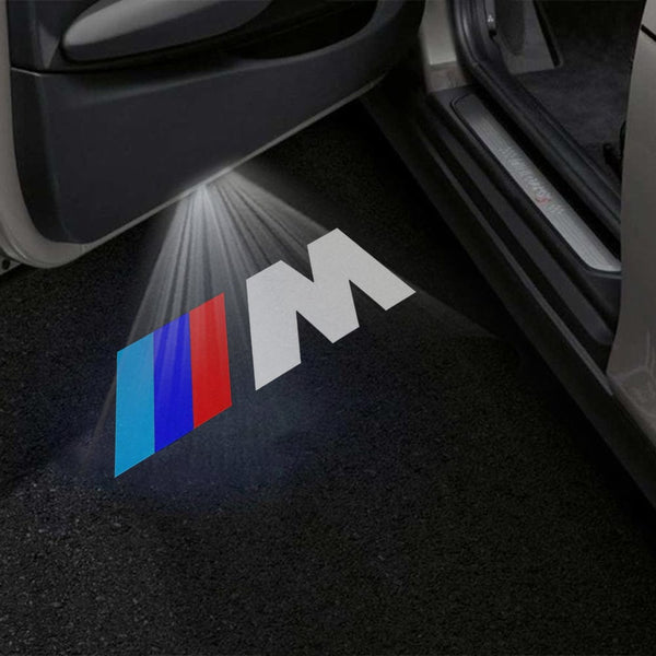 BMW BMW M8 Premium Puddle Lights Multiple Designs 2019-2025 M Logo - 1 Set - 2 Doors