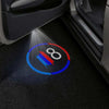 BMW BMW M8 Premium Puddle Lights Multiple Designs 2019-2025 M8 Logo - 1 Set - 2 Doors