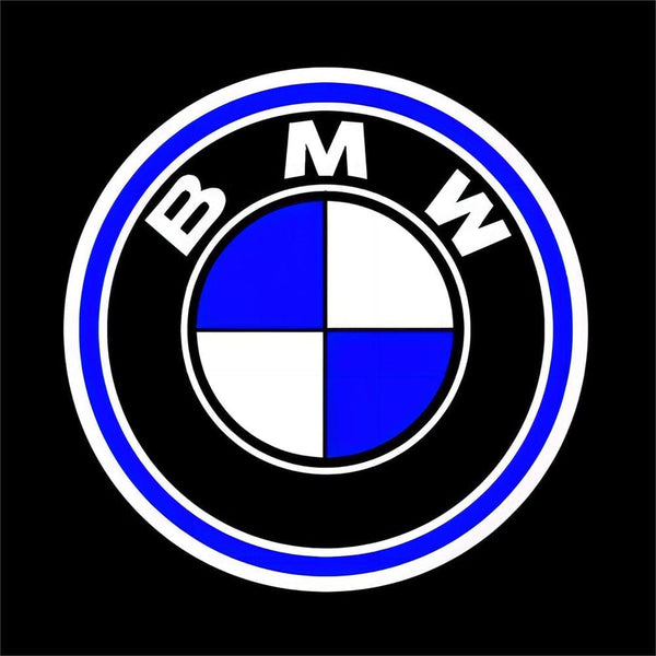 BMW BMW Universal Door Stick On Puddle Lights Multiple Designs