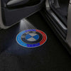 BMW BMW X4/X4M Premium Puddle Lights Multiple Designs 2014-2025 BMW 50th Anniversary Logo - 1 Set - 2 Doors / BMW X4 1st Gen F26 - 2014-2018