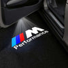 BMW BMW X4/X4M Premium Puddle Lights Multiple Designs 2014-2025 M Performance Logo - 1 Set - 2 Doors / BMW X4 1st Gen F26 - 2014-2018