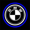 BMW BMW X5 4th Gen G18 Door Stick On Puddle Lights Multiple Designs 2019-2025 BMW Logo 3