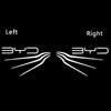 BYD BYD E9 Premium Puddle Lights Multiple Designs 2021-2025 BYD Wings Mirrored
