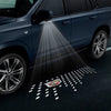 Cadillac Logo Doted - 1 Pair 2 Side Mirror Lights