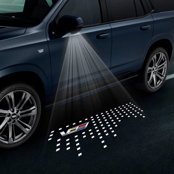 Cadillac V-Series With Doted - 1 Pair 2 Side Mirror Lights