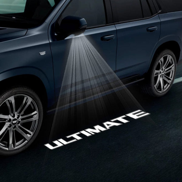 CADILLAC Cadillac Escalade 4th/5th Gen Premium Side Wing Mirror Puddle Lights Multiple Designs 2015-2026 Ultimate - 1 Pair 2 Side Mirror Lights