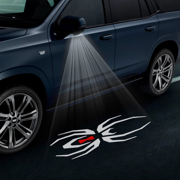 Black Widow Edition - 1 Pair 2 Side Mirror Lights
