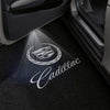 CADILLAC Cadillac XT5 1st Gen Premium Door Puddle Lights Multiple Designs 2016-2024 Cadillac Logo + Circle 1 Set - 2 Doors