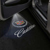 CADILLAC Cadillac XT5 1st Gen Premium Door Puddle Lights Multiple Designs 2016-2024 Cadillac Logo + Circle 2 1 Set - 2 Doors