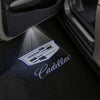 CADILLAC Cadillac XT5 2nd Gen Premium Door Puddle Lights Multiple Designs 2025 Cadillac + White 1 Set - 2 Doors