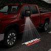 Chevrolet Chevrolet Silverado Premium Side Wing Mirror Puddle Lights Multiple Designs 2014-2025 TRAIL BOSS 2 - 1 Pair 2 Side Mirror Lights / Chevrolet Silverado 1500 3rd Gen - 2014-2019