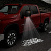 Chevrolet Chevrolet Silverado Premium Side Wing Mirror Puddle Lights Various Designs 2014-2026 Harley Davidson Motor Cycles Logo 3- 1 Pair 2 Side Mirror Lights
