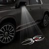 Chevrolet Chevrolet Suburban 11th/12th Gen Premium Under Side Wing Mirror Projector Puddle Lights Various Designs 2015-2026 Black Widow Edition - 1 Pair 2 Side Mirror Lights
