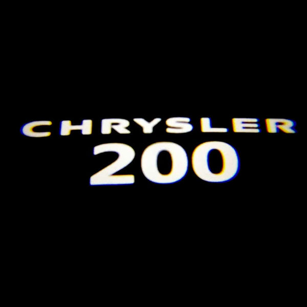 Chrysler Chrysler 200 Dynamic Dual Lens Premium Puddle Lights Multiple Designs 2011-2014